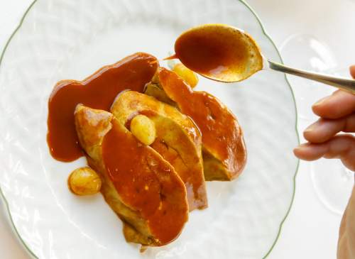 le foie gras chaud